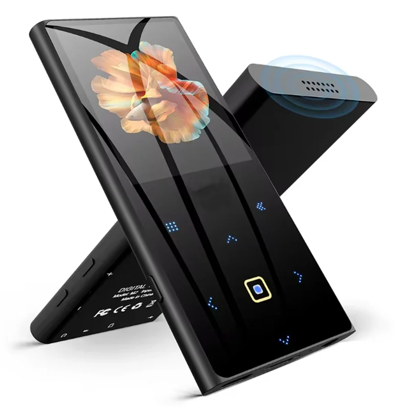Lecteur MP3 de musique sans perte, écran tactile de 32 go, 2.4 pouces, Bluetooth 5.0, avec haut-parleur intégré, prend en charge une carte TF jusqu