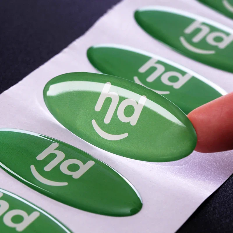 Shirley benutzerdefinierte 100 Stück gewölbte Harz-Epoxidharz-Aufkleber, selbstklebende Etiketten, 3D-Etiketten, personalisierte Aufkleber, Autocollants Daugalisés Image