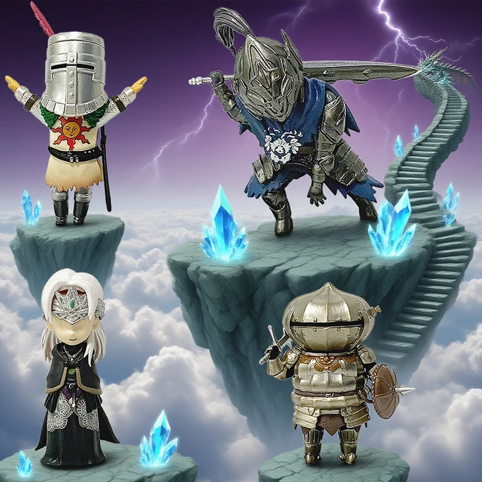 10 cm Dark Souls Solaire of Astora The Fire Keeper Actionfigur PVC-Sammlung Desktop-Ornamente Modellspielzeug für Kindergeschenke Image
