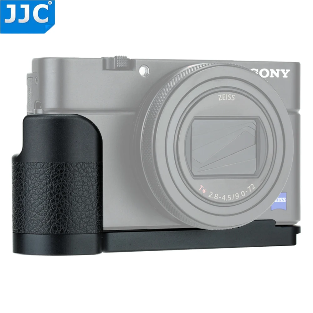 JJC Quick Release Kamera Anti-Rutsch-Handgriff mit 1/4"-20 Stativbuchse für Sony RX100 Mark VI V VA IV III II 6 5 4 3 2 Kameras Image
