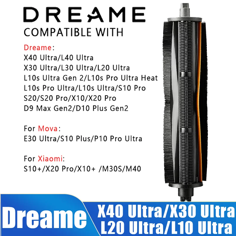 Dreame TriCut-Bürste, für X40 Ultra/X30 Ultra/L20 Ultra/L10s Ultra Gen 2/S10 Pro/S20/S20 Pro/X10/X20 Pro/D9 Max Gen2 usw. Modell Image