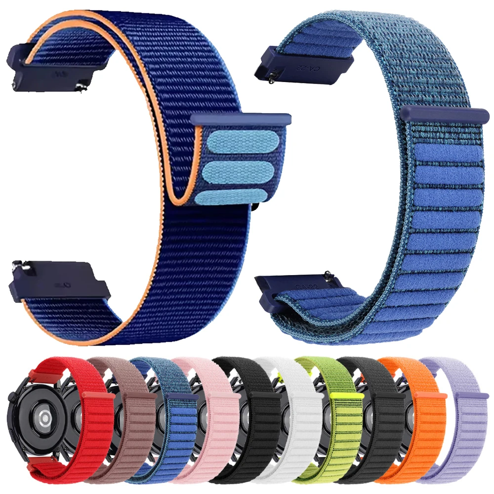 Für Garmin Venu 4 45 mm Uhrenarmband für Forerunner 570 265 165 245 255M Vivoactive 6 5 4 Venu 3 Sq 2 geflochtenes Nylonarmband Image