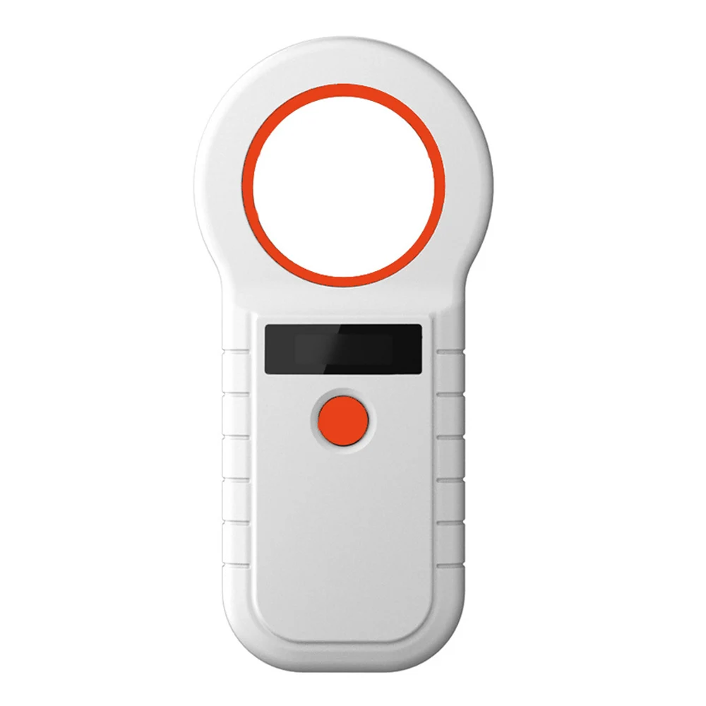 Scanner per microchip per animali domestici Scanner per etichette identificative per animali Scanner per lettore di chip per animali RFID ISO11784/85/FDX-B/EMID per cani e gatti