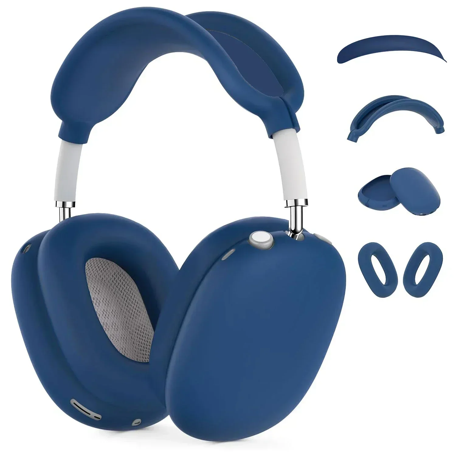 Custodia per cuffie in Silicone delicata sulla pelle adatta per Airpods Max accessori per Cover protettiva antiurto morbida e lavabile avanzata