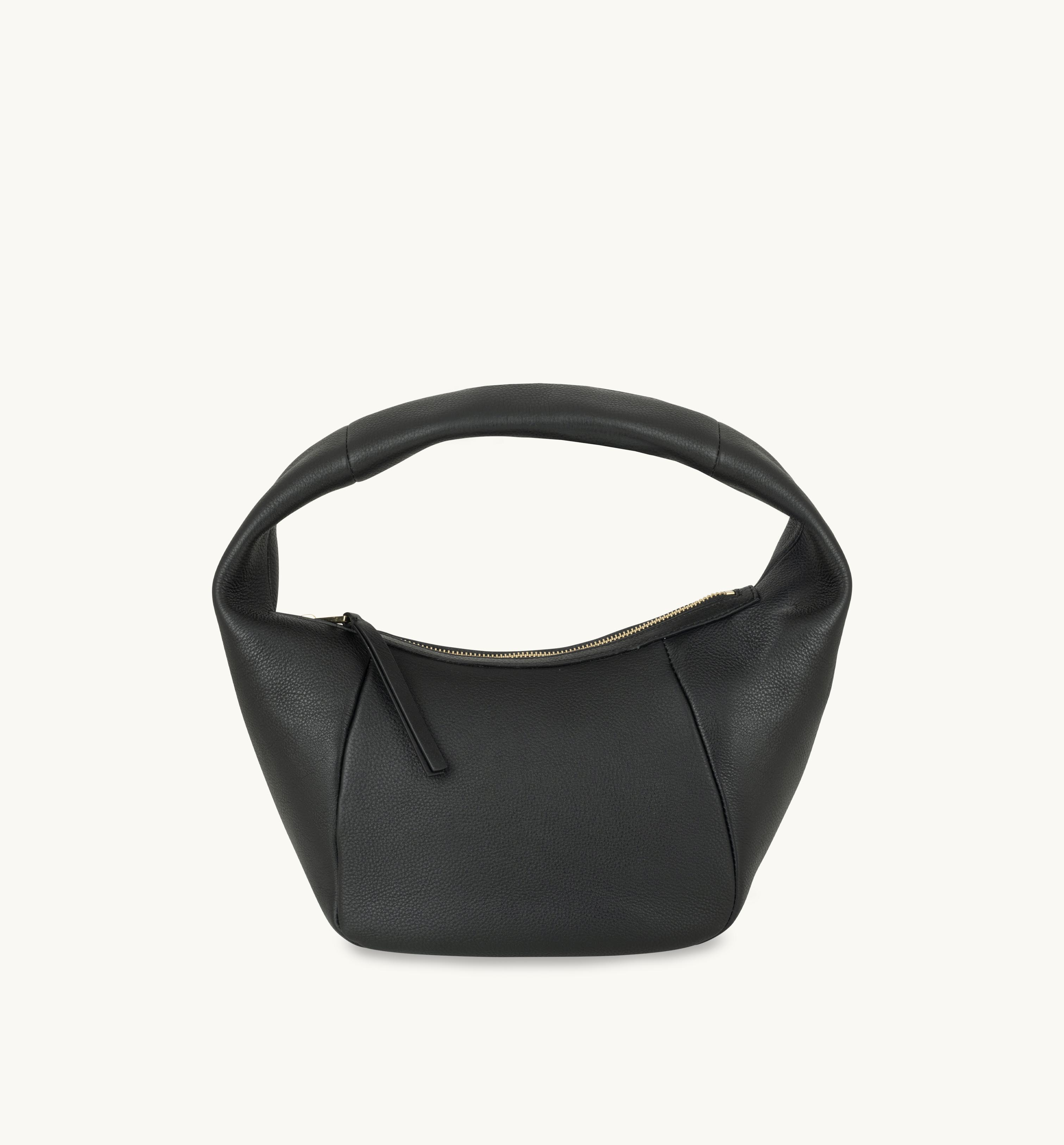 Apatchy London Womens The Jasmine Black Leather Bag - One Size | Apatchy London Sale | Discount Designer Brands