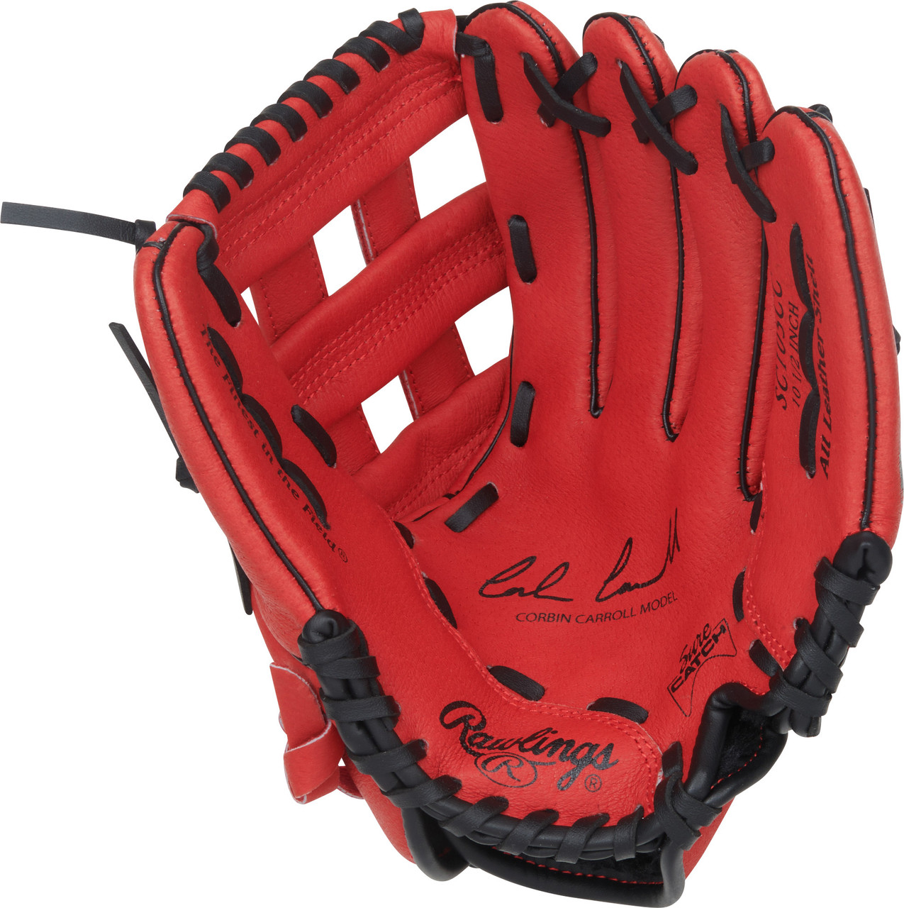 Rawlings Sure Catch Series Corbin Carroll 10.5" Pro H Web Baseball Glove - Right Hand Throw Red