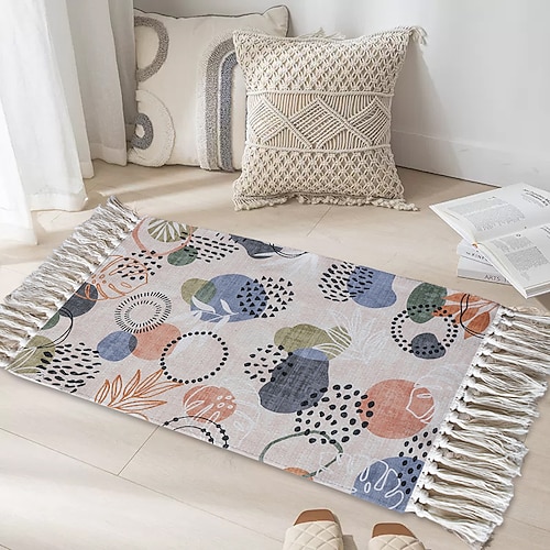 Berberteppiche Plüschteppich für Schlafzimmer und Wohnzimmer dicker Schaumstoff mit vollständiger Abdeckung Puzzleteppich weicher rutschfester maschinenwaschbarer Teppich für die Wohnkultur Image