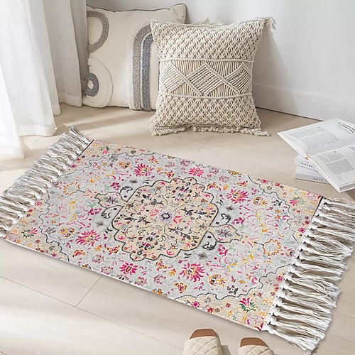 Berberteppiche Plüschteppich für Schlafzimmer und Wohnzimmer dicker Schaumstoff mit vollständiger Abdeckung Puzzleteppich weicher rutschfester maschinenwaschbarer Teppich für die Wohnkultur Image