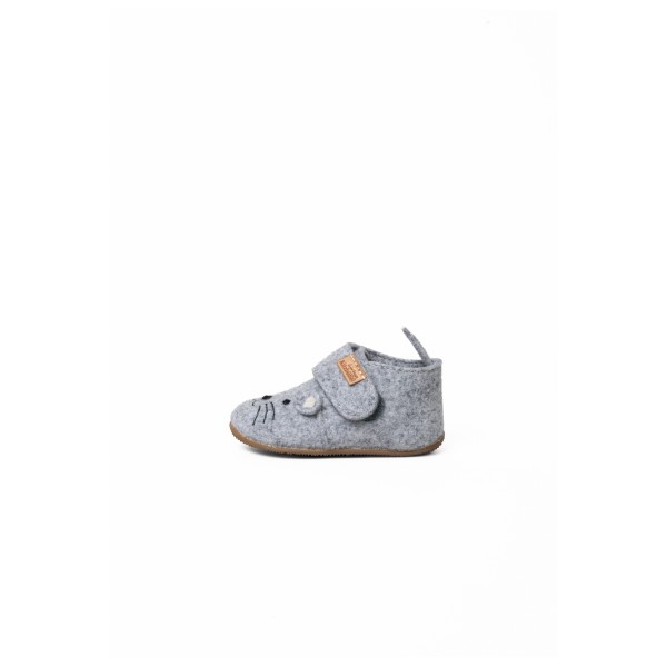 Living Kitzbühel - Kid's Mani Maus Klettschuh - Hausschuhe 23 | EU 23 grau