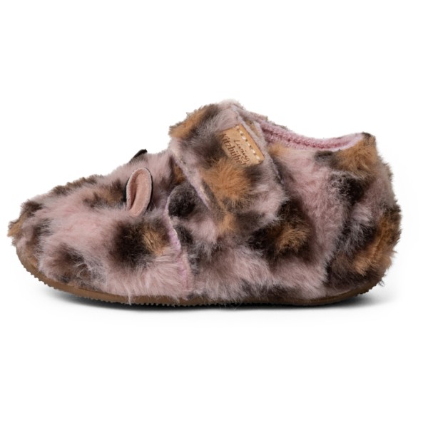 Living Kitzbühel - Kid's Lotte Leopard Klettschuh - Hausschuhe 22 | EU 22 braun