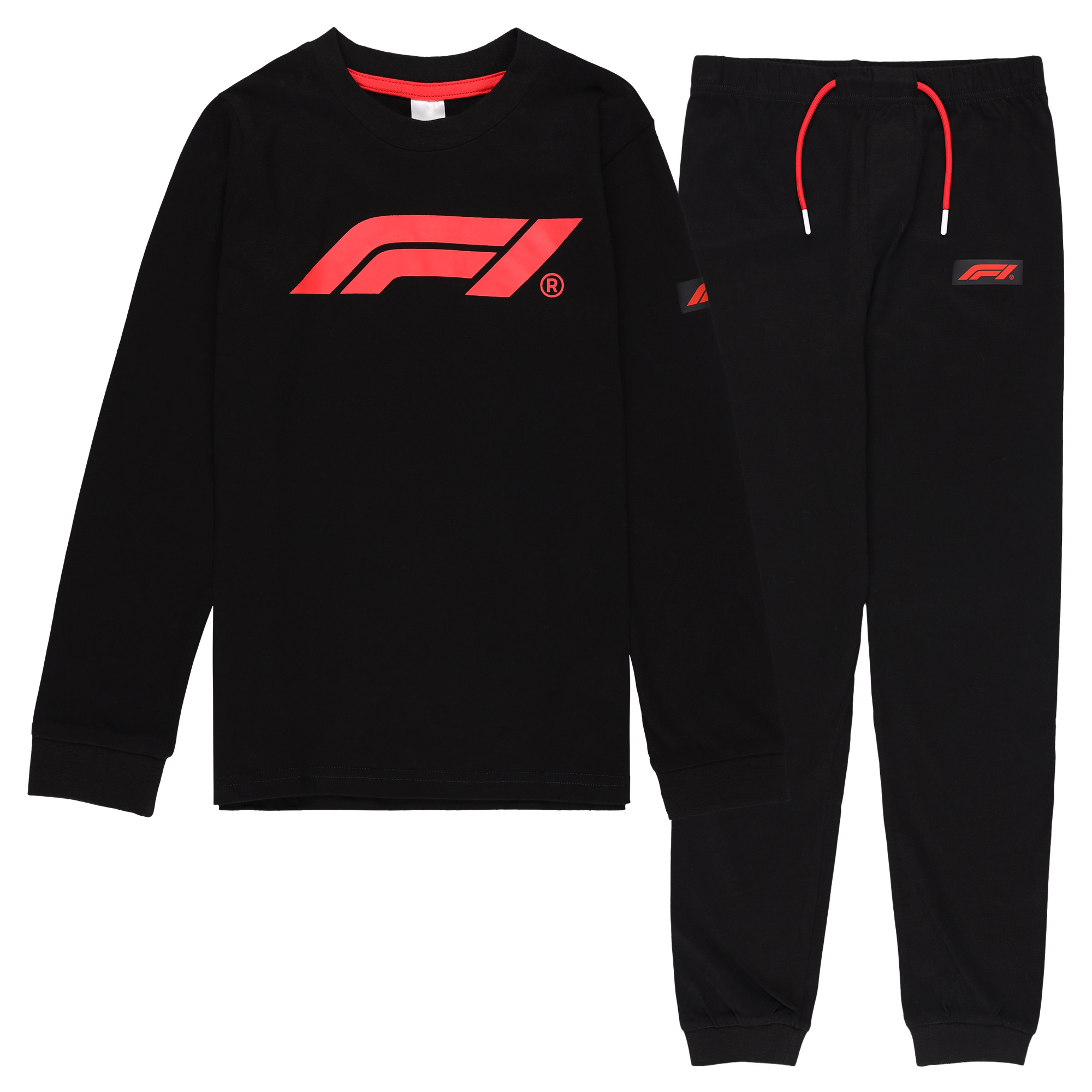Formel 1 Gebürsteter Pyjama – Jungen Image