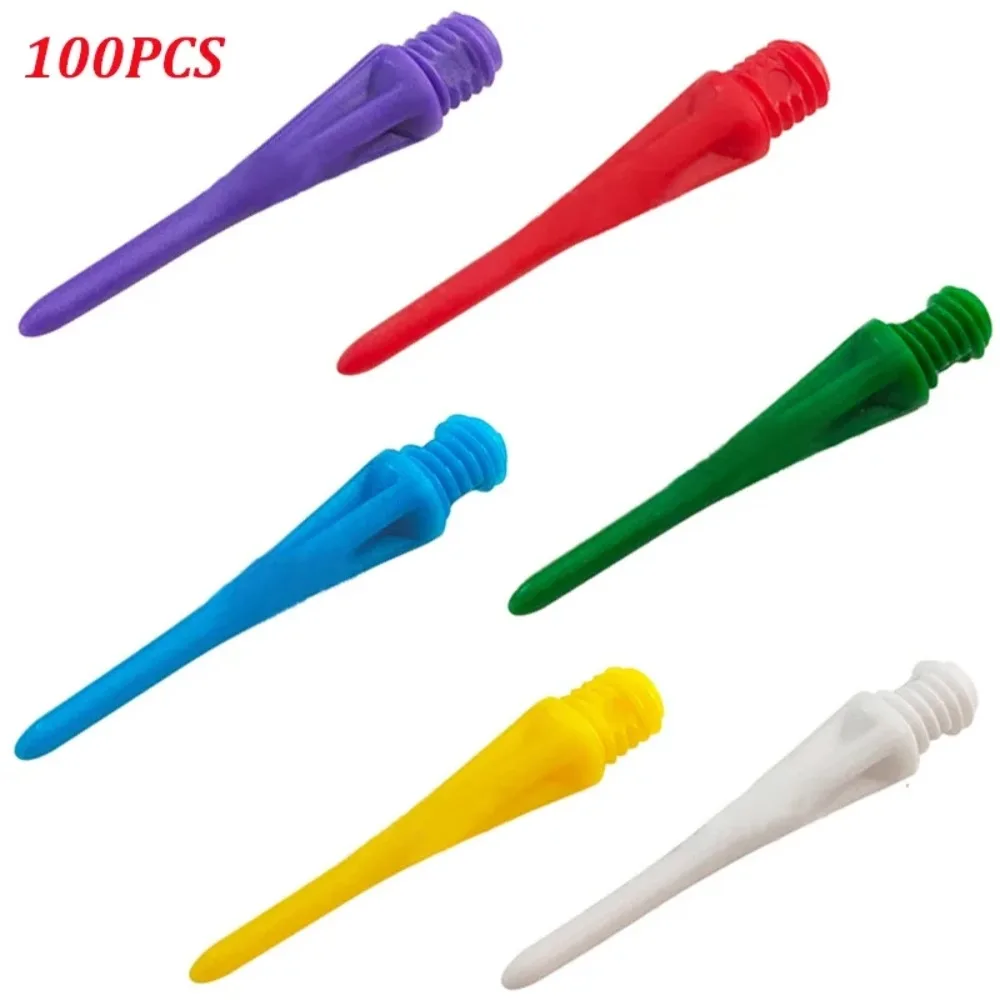 100PCS Hohe Präzision Elektronische Dart Kunststoff Professionelle Dart Langlebig Weiche Spitze Punkte Nadel Ersatz Set Darts Zubehör Image