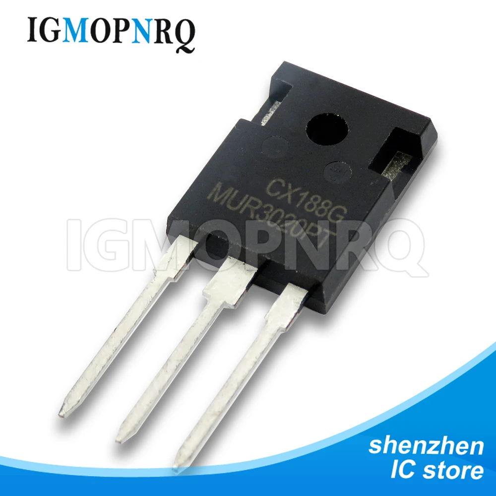 5 Stück mur3060pt mur3060 to247 mur3020pt mur3020 bis-247 schnelle Wiederherstellung diode neues Original Image