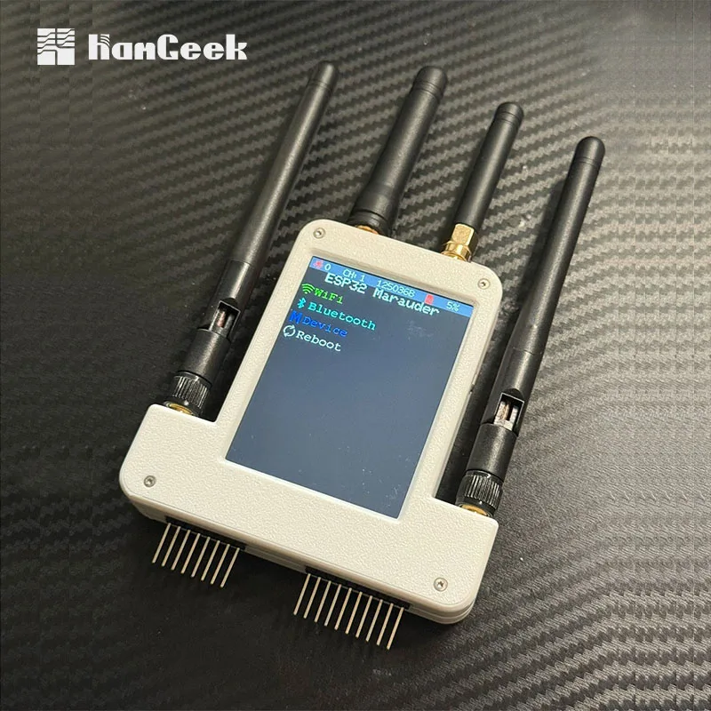 HamGeek Flipper-Zero Externes Modul 433 MHz ESP32S2-GPS mit 2,8-Zoll-Bildschirm für Signal-/Datentaanalyse Image