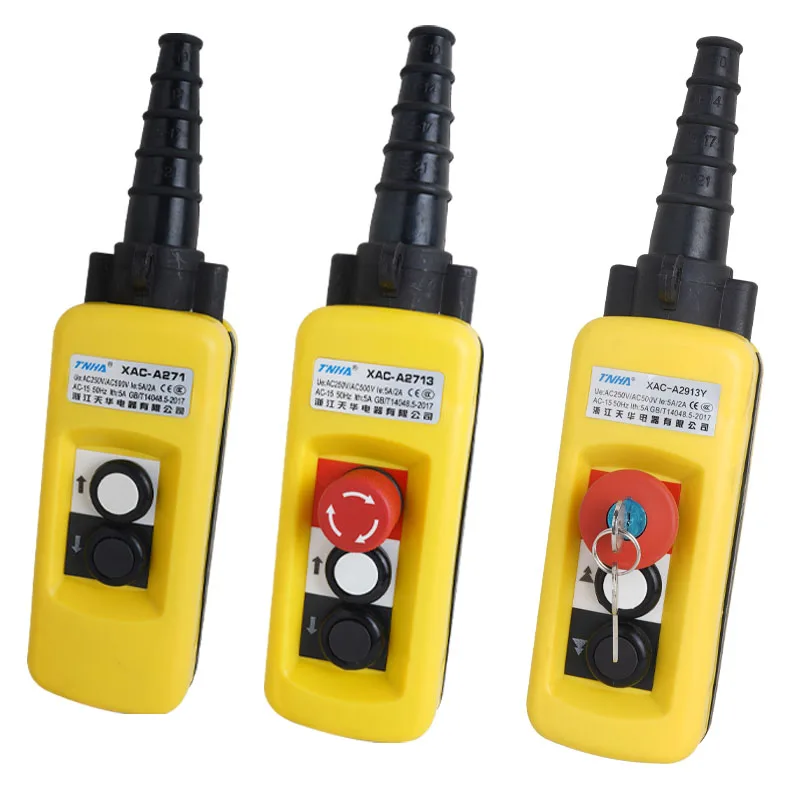 XAC-A2713 2913 Kranschalter nach oben und unten, der nach oben und unten anhebt, der wasserdichten Tastenschalter Image