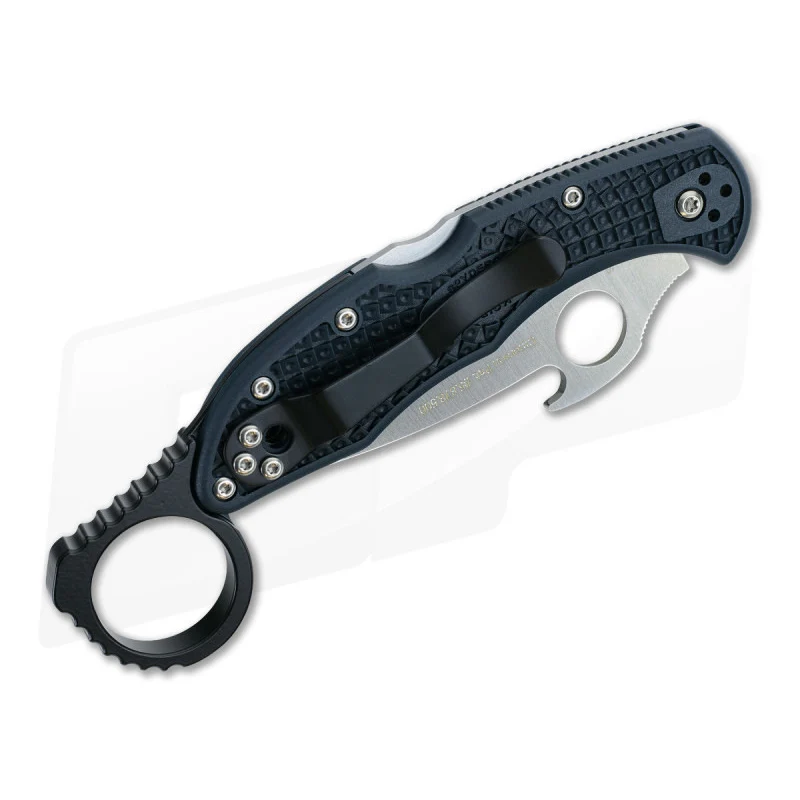 2 Arten Siegelring aus Aluminiumlegierung BackSpacer für Spyderco Endura C10 Matriarch C12 Delica C11 Messergriffteile ersetzen Image
