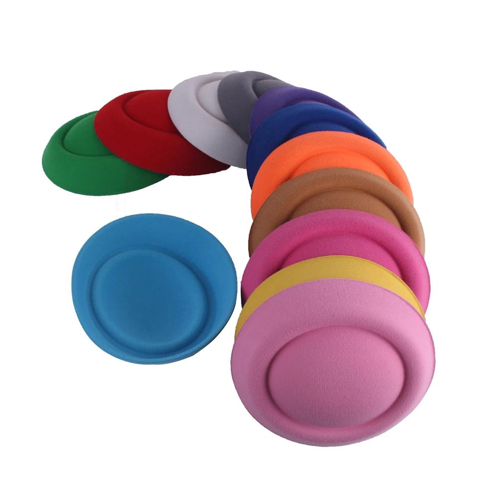 17CM Fascinator Bases Damen Hochzeit Fascinator Basis Fascinators Hüte DIY Haarschmuck Lady Millinery Cap Chapeau de Mariée Image