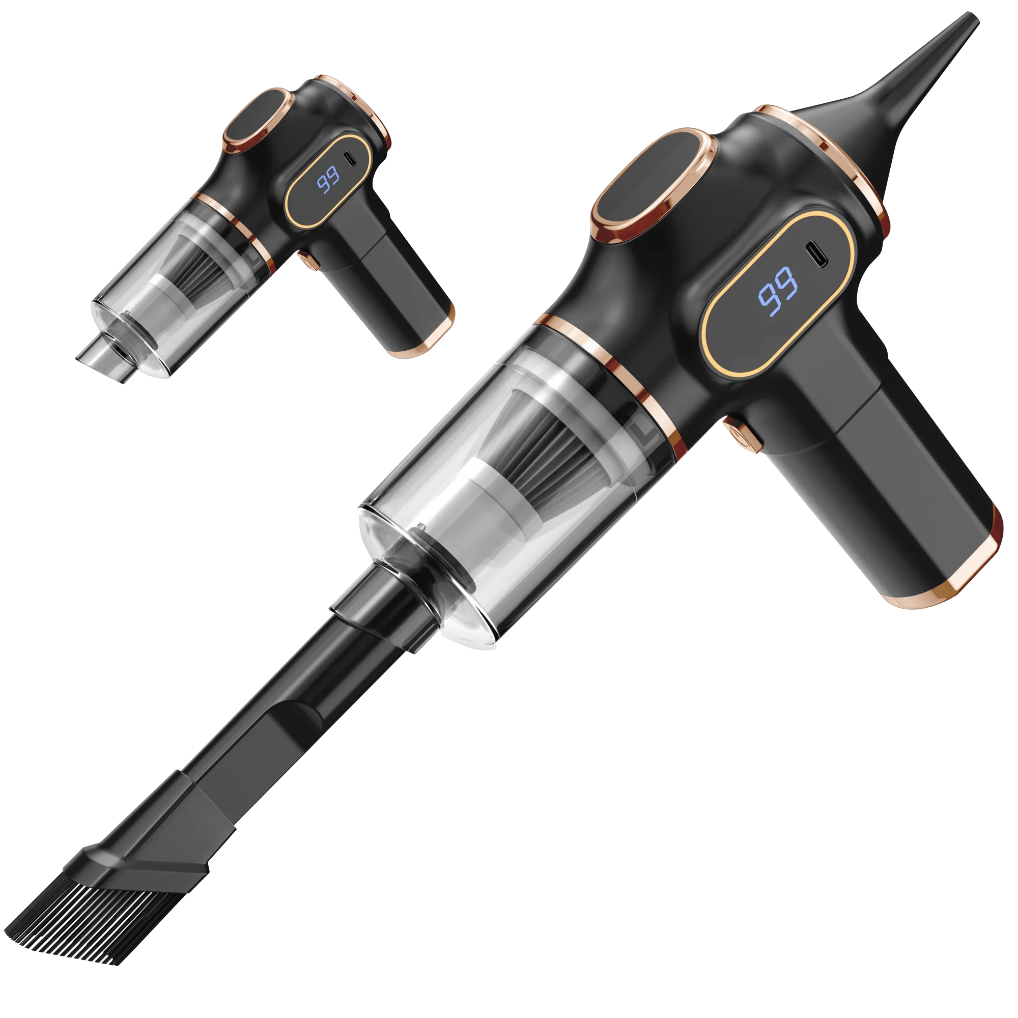 Drahtloser ABS-Autostaubsauger – Haushaltsgerät – Sofa – Büro – hohe Leistung – Haushaltsreinigungsmaschine – Teppichreiniger Image