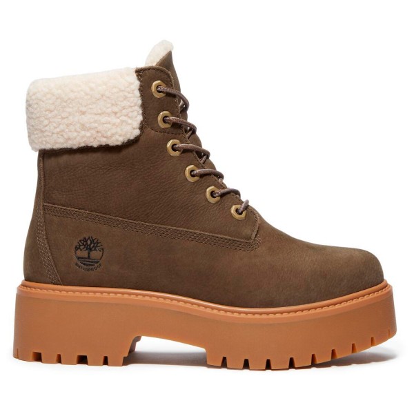 Timberland - Women's Stone Street Mid Warm Lined WP Boot - Winterschuhe 40 | EU 40 braun