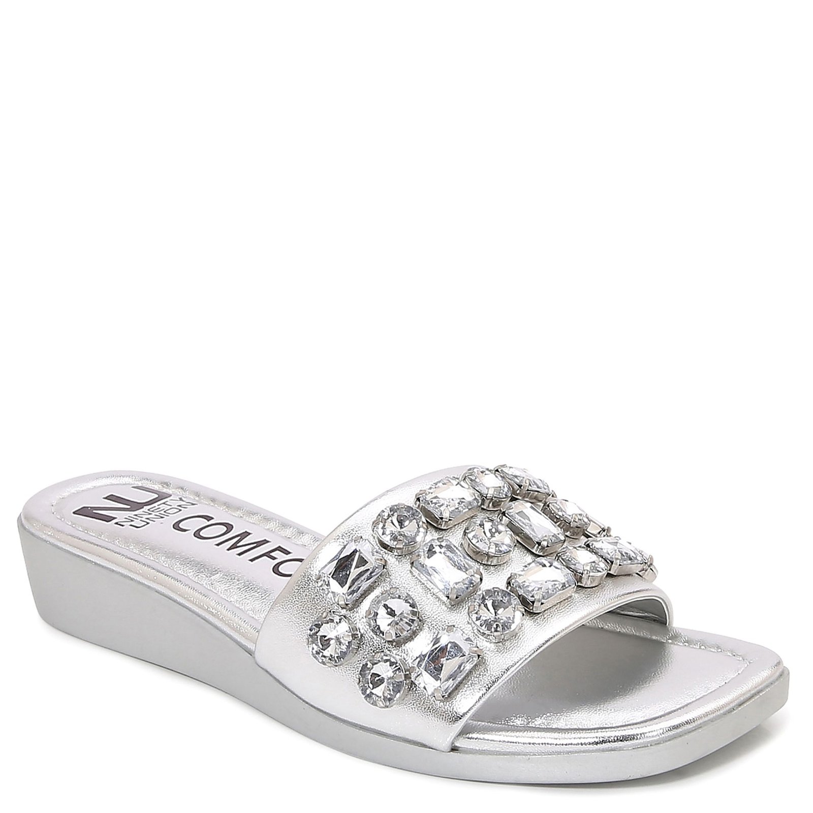 Ninety Union Seaside - Womens 9 Silver Sandal Medium