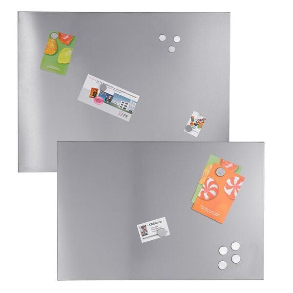 Zeller Magnettafel 40,0 x 60,0 cm silber silber, 40x60 cm Image