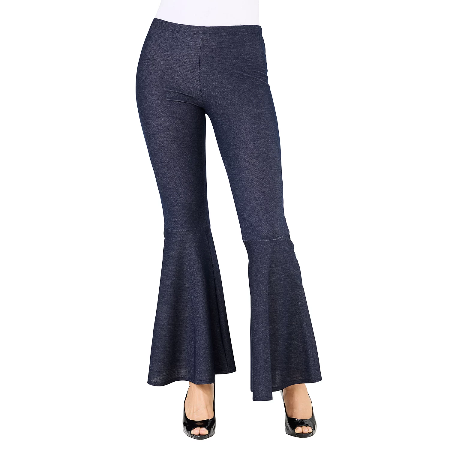 Schlaghose Jeans für Damen, blau
