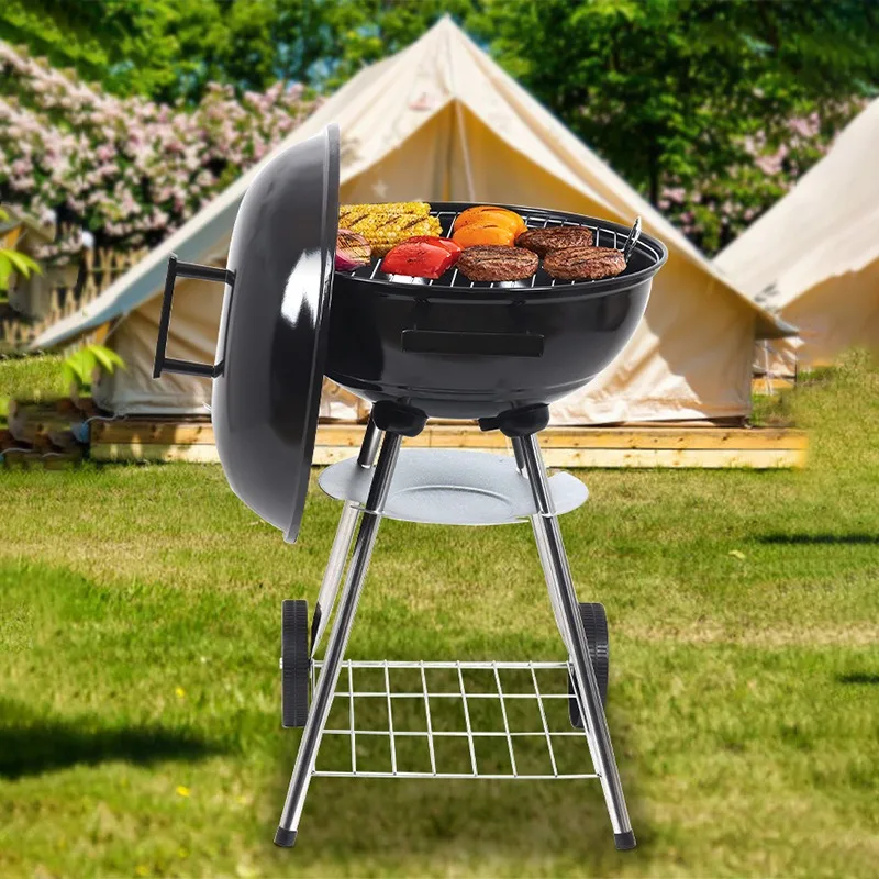 Cheminée sur barbecue Barbecue brasero pliant barbecue grill camp gril numéro gril barbecue accessoire charbon de bois gril
