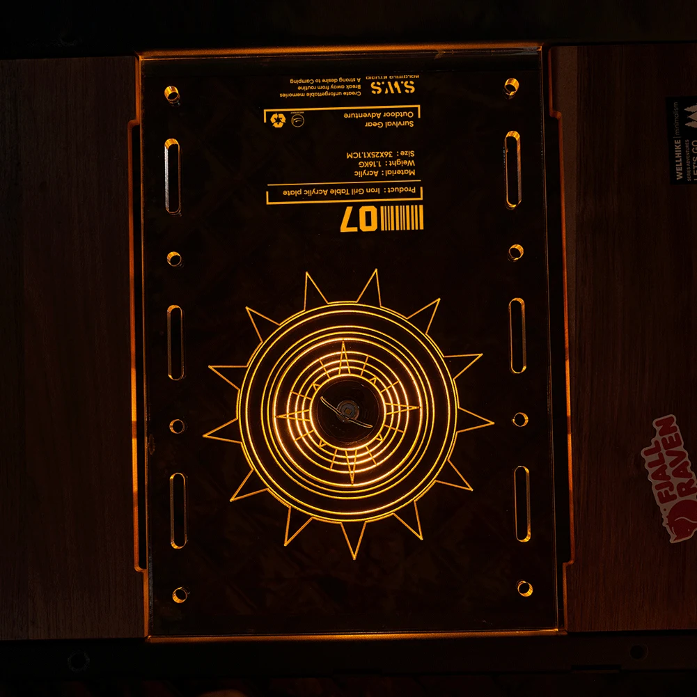 Acryl Transparent Tischplatte Multifunktionale Camping Tisch Einheit Board Klar IGT Tischplatte IGT Tischzubehör Image