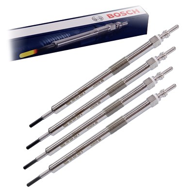 Bosch 4x Glühkerze Duraspeed GLP154 [Hersteller-Nr. 0250603001] für Nissan, Opel, Renault Image