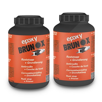 Brunox 2x 1 L Epoxy Roststopp + Grundierung [Hersteller-Nr. BR1,00EP] Image