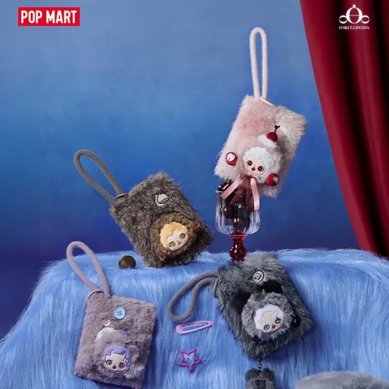 Echter POP MART Skullpanda You Found Me! Serie Mini Bag Blind Box Plüschpuppenanhänger Weihnachtsgeschenke