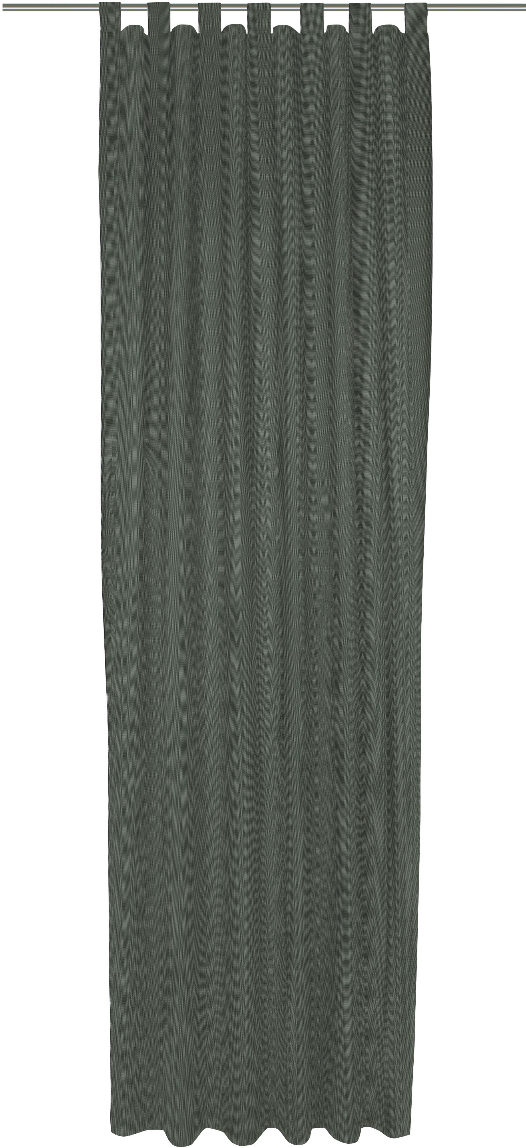 Vorhang ADAM "Uni Collection", grün (oliv), B:142cm H:155cm, Baumwolle (Bio-Baumwolle), Gardinen, Blickdichter aus 100% Bio-Baumwolle Image