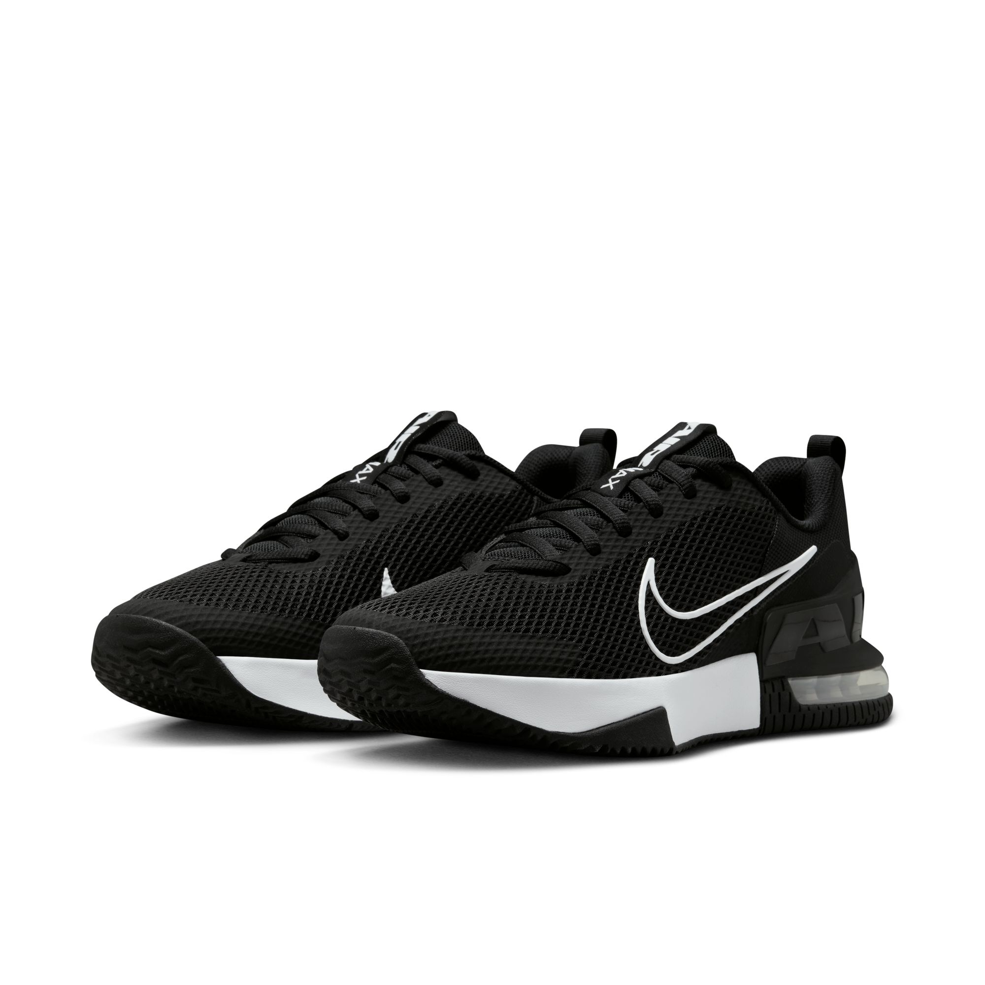 Sneaker NIKE "M AIR MAX ALPHA TRAINER 6", Herren, Gr. 40, schwarz, weiß, schwarz, Synthetik, Textil, Schuhe Sneaker
