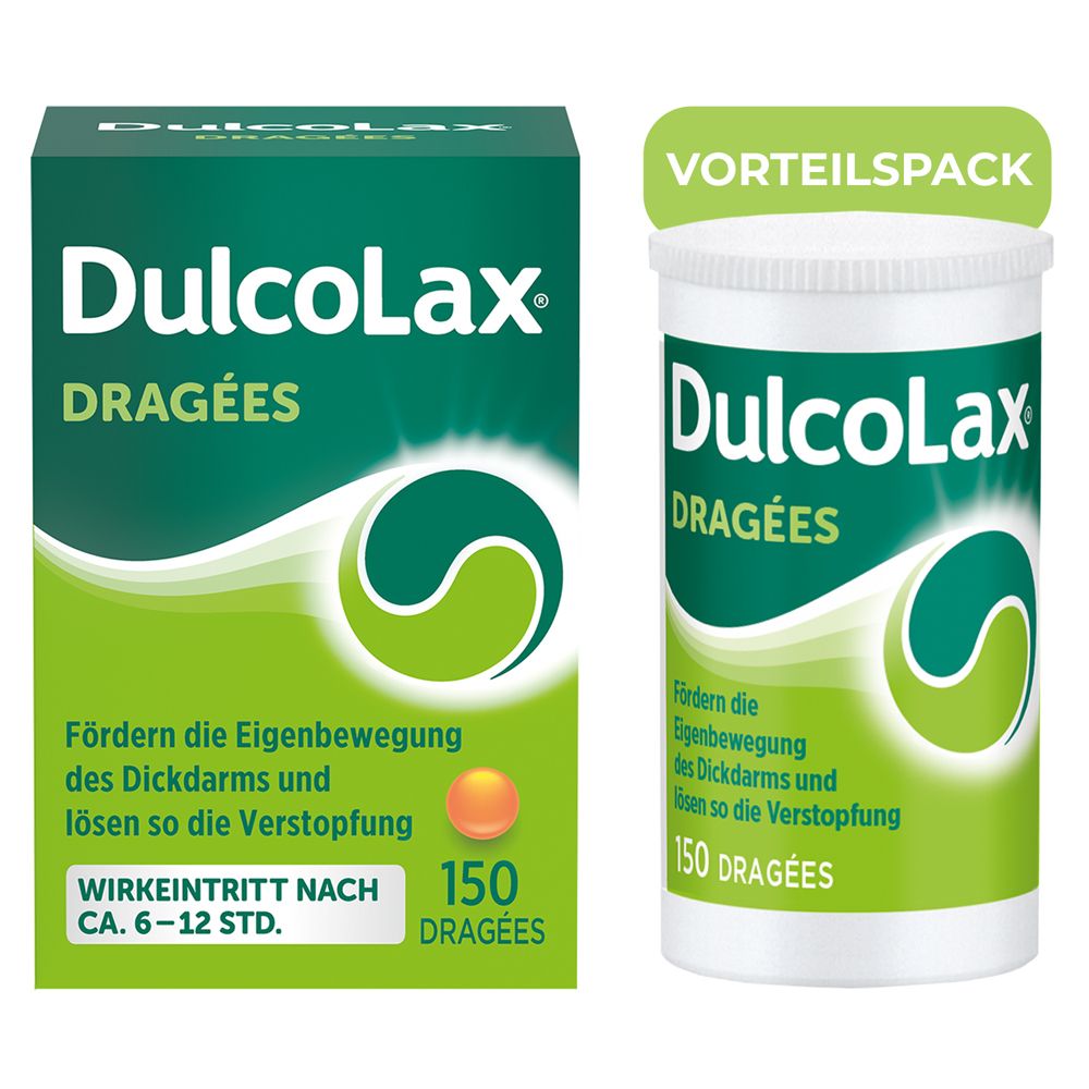 Dulcolax Dragees 5 mg magensaftres.Tabl.Dose 150 St Tabletten magensaftresistent Image