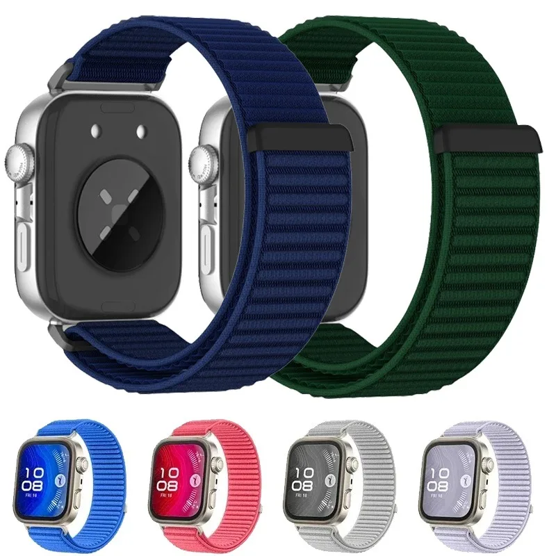 Nylon Geflochtenes Armband Für Huawei Uhr Fit 4/4 Pro Komfortable Atmungsaktive Armband watchbadn Für Huawei Uhr Fit 3/4 Zubehör Image