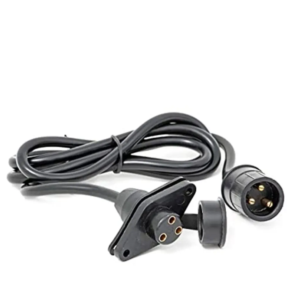 Fernbedienung für elektrische Winden, 3-polige Kompatibilität mit 3-Meter-Verlängerungskabel für Fahrzeugwiederherstellungsbetrieb Image