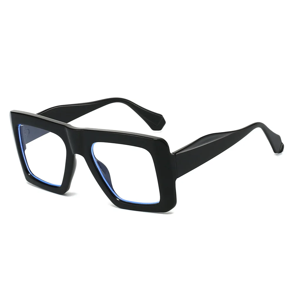 2025 quadratische blaues Licht blockierende Brille für Männer und Frauen, Computerbrille, Anti-Blaulicht-Gaming-Brille Image