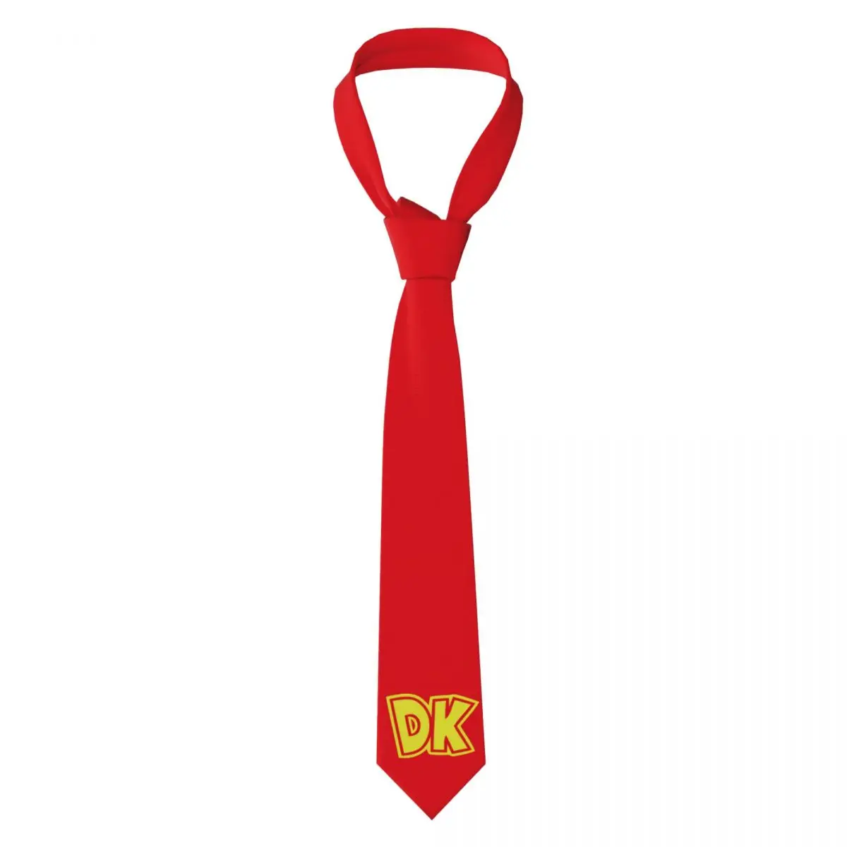 DK Donkeys Kongs Necktie Unisex Polyester 8 cm Neck Tie for Men Silk Narrow Accessories Gravatas Wedding Accessories Party