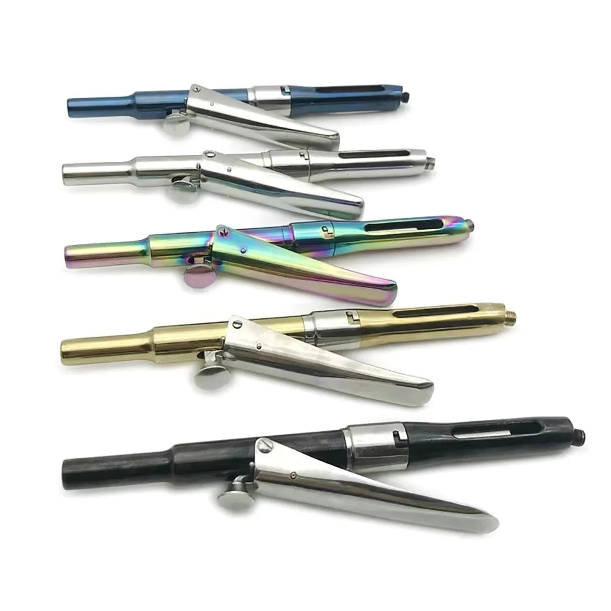 1 stücke Dental Edelstahl Spritze Anästhesie Ansaugspritze Zahnarzt Injektor Werkzeug Zahnmedizin Chirurgische Instrument 4 farben Image