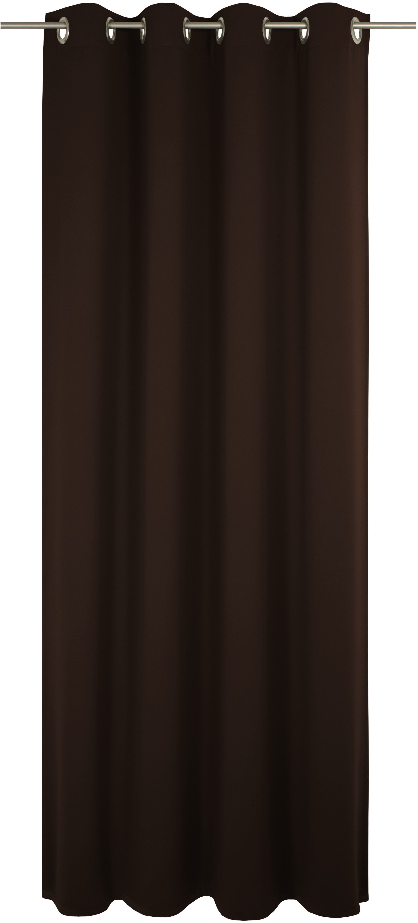 Vorhang WIRTH "Newbury", braun, B:130cm H:305cm, Baumwolle, Polyester, Gardinen, nach Maß Image