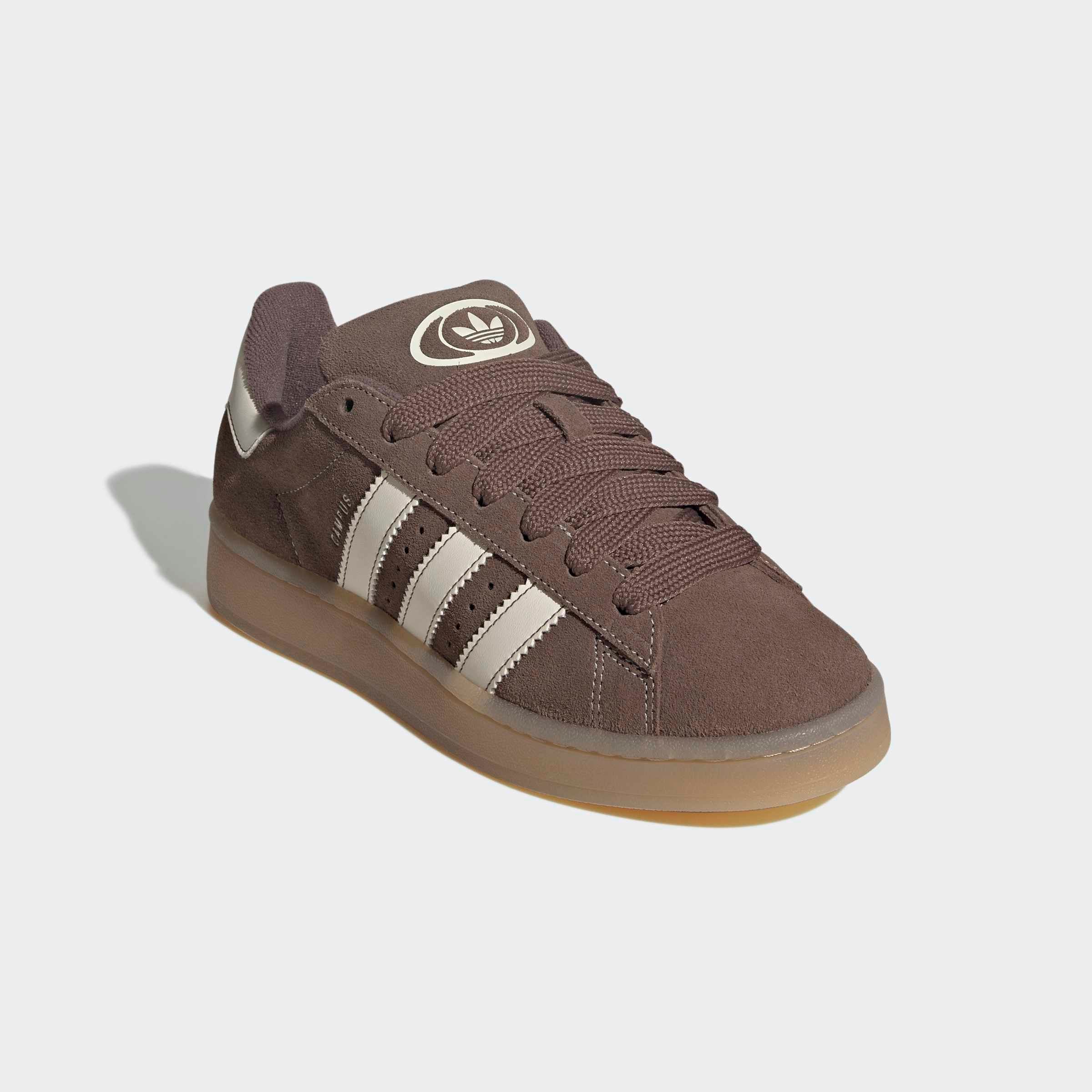 Sneaker ADIDAS ORIGINALS "CAMPUS 00S", Gr. 38, earth strata, wonder weiß, magic beige, Leder, Schuhe