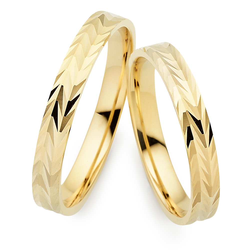 Trauring PHÖNIX "Schmuck, Partnerring, Ehering, Verlobungsring, Freundschaftsring" Gr. 63, gelbgoldfarben, Fingerringe, 63, Silber 925 (Sterlingsilber), 4mm, Made in Germany Image