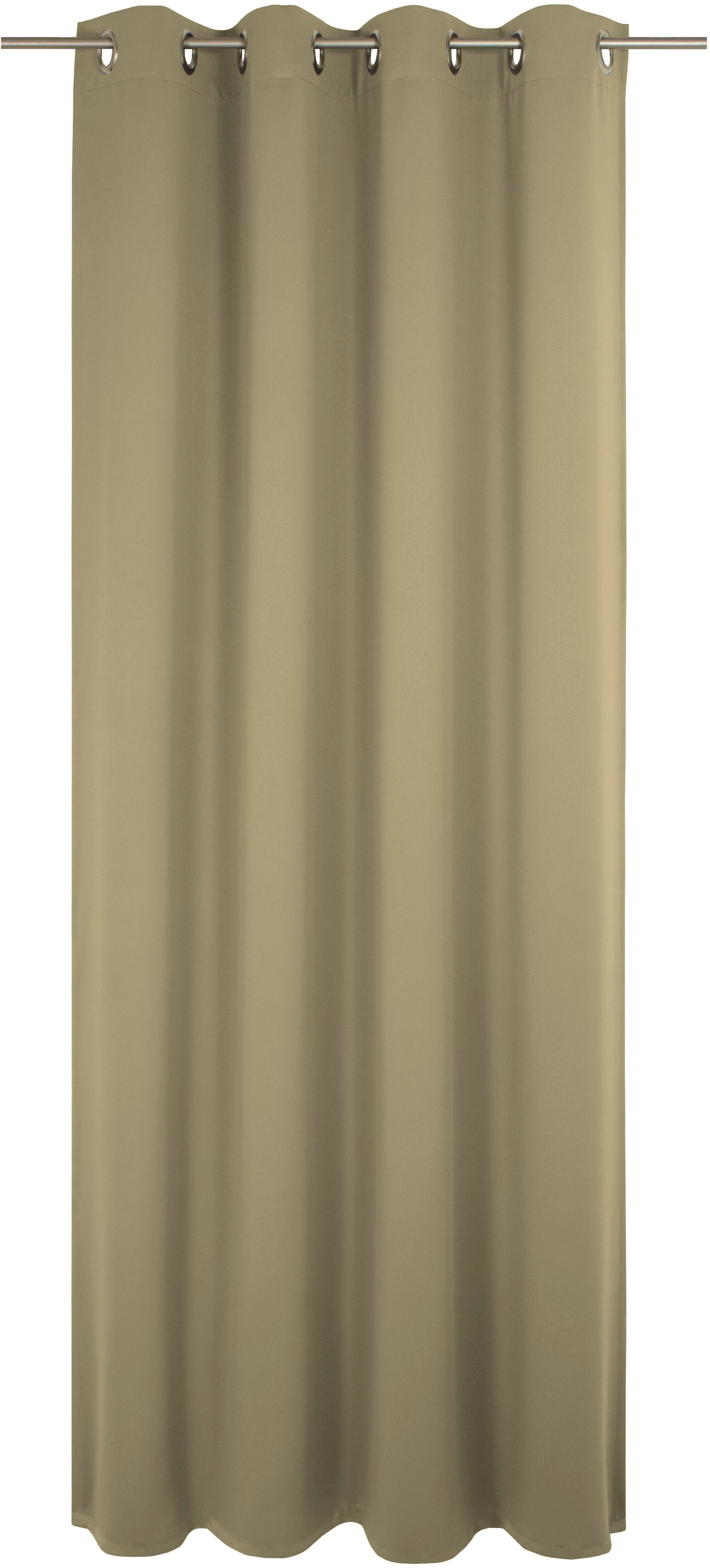 Vorhang WIRTH "Newbury", braun (schlamm), B:130cm H:315cm, Baumwolle, Polyester, Gardinen, nach Maß Image