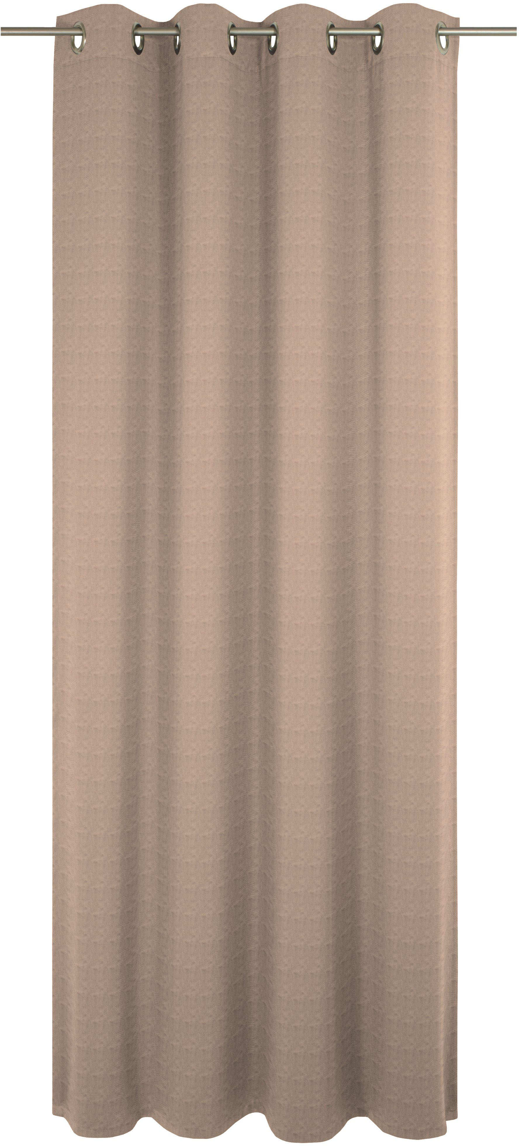 Vorhang ADAM "Uni Collection", beige, B:142cm H:165cm, Baumwolle (Bio-Baumwolle), Gardinen, Blickdichter aus 100% Bio-Baumwolle Image