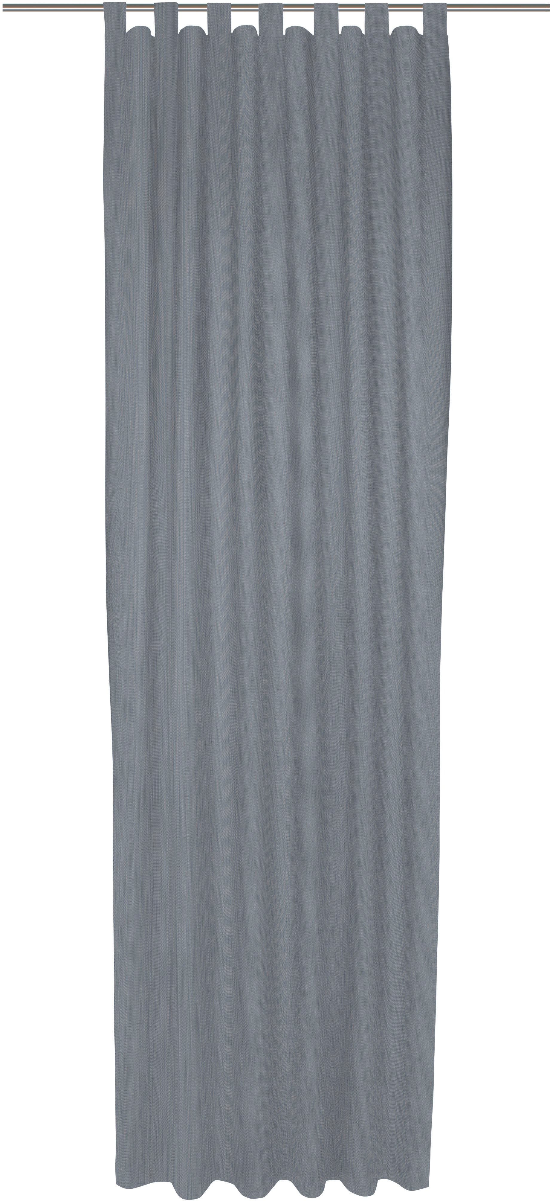 Vorhang ADAM "Uni Collection light", blau (königsblau), B:142cm H:315cm, Baumwolle (Bio-Baumwolle), Gardinen, aus 100% Bio-Baumwolle Image