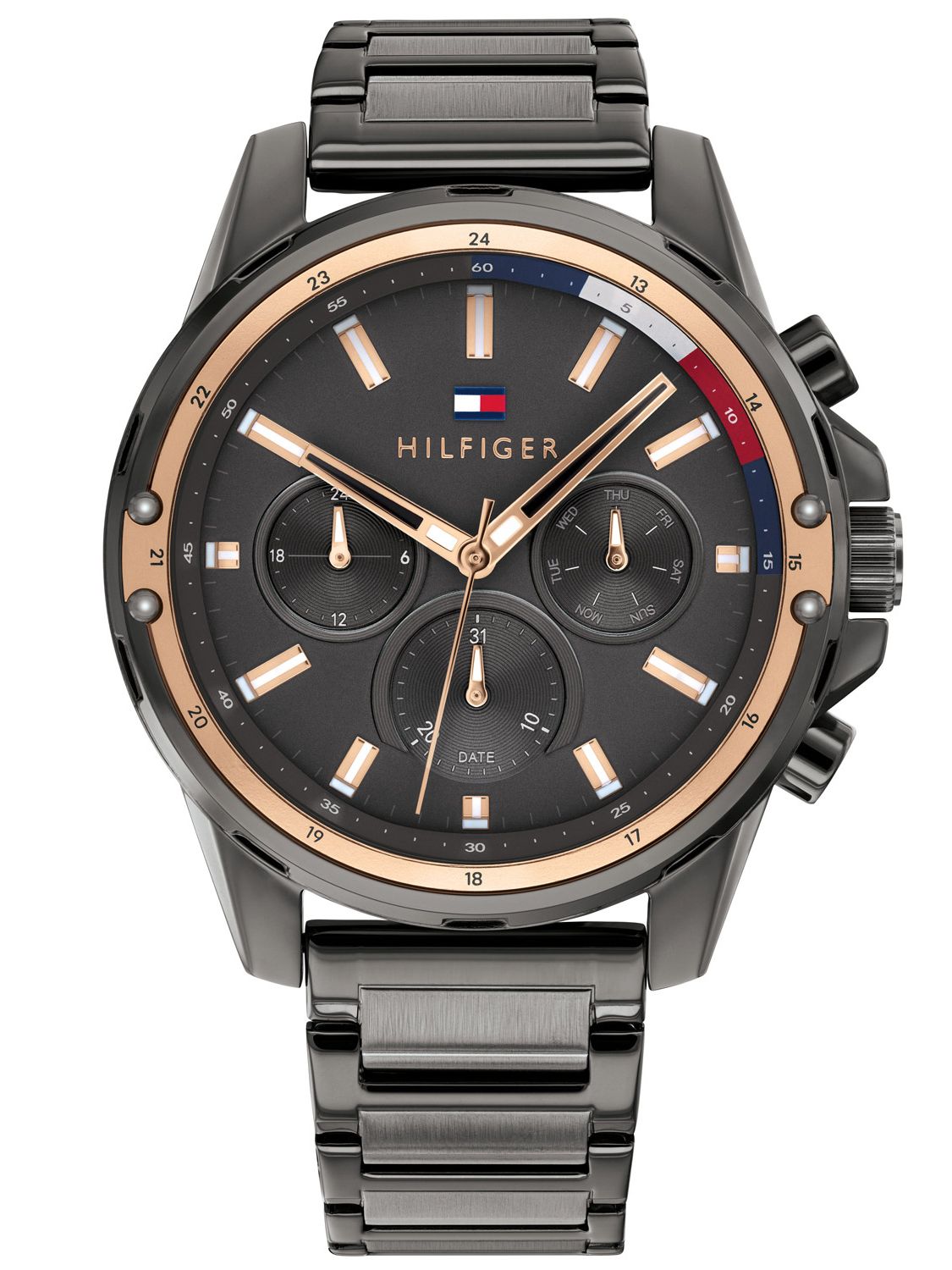 Tommy Hilfiger Mason Herrenuhr Grau 1791790 Image