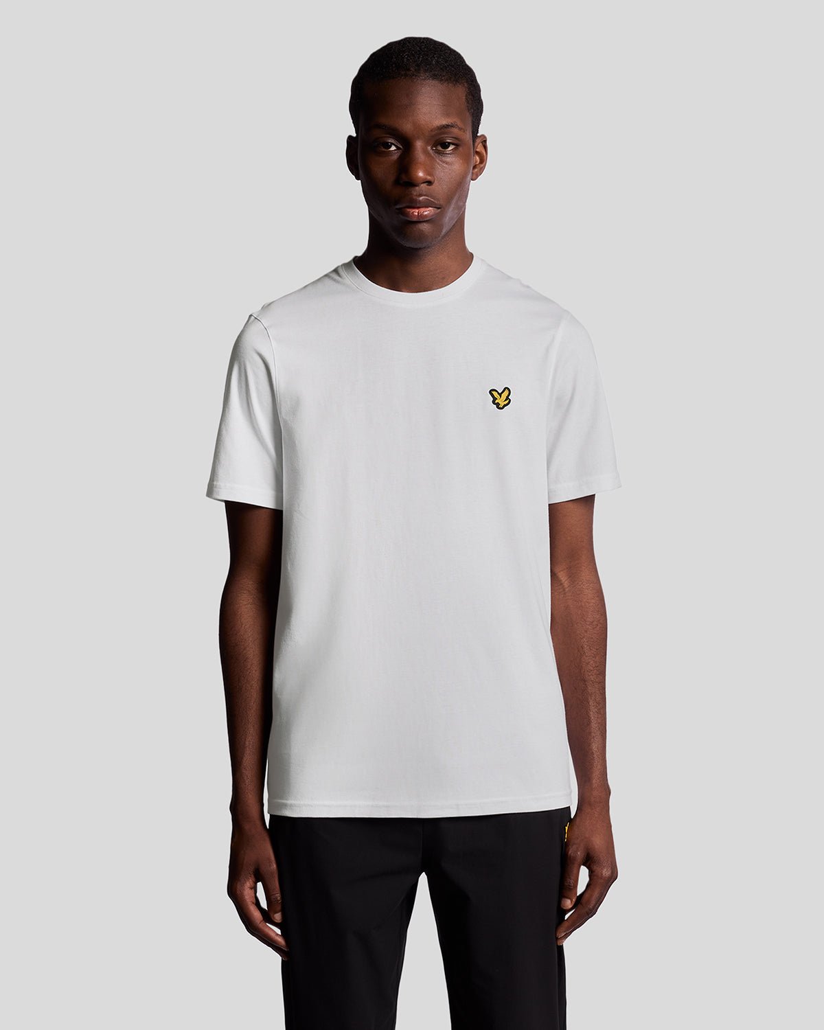 Lyle & Scott Sports Globe Grafik-T-Shirt – Weiß Image