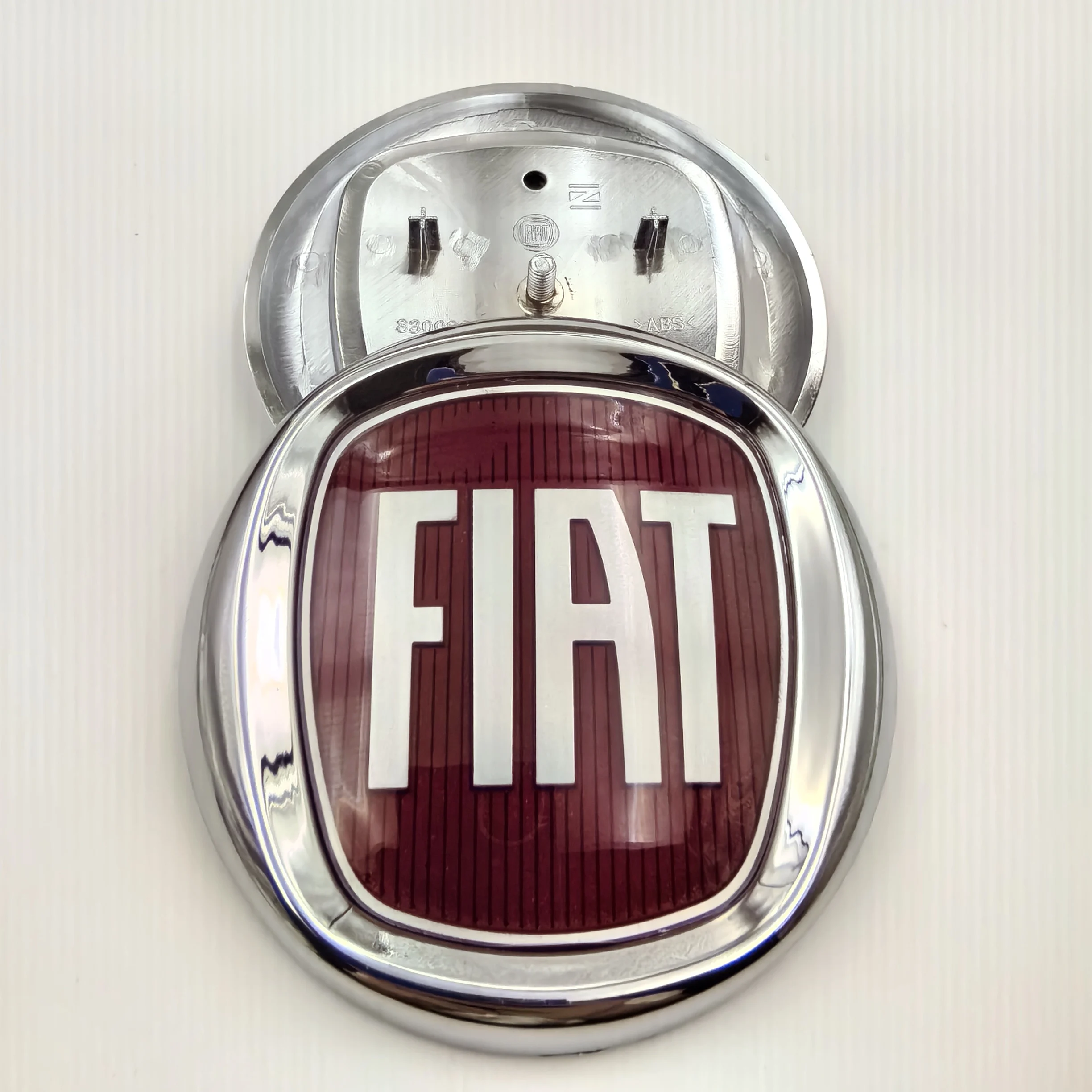 Badge de coffre de calandre de voiture 100MM, autocollant de Logo de voiture Fiat pour FIAT 500 Ducato Panda Grande Punto Tipo Abarth Pulse Strada 600 500