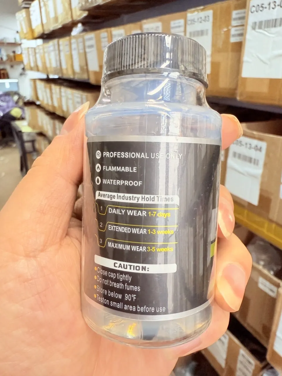 Walker Tape Ultra Hold Spitzenkleber 3,4 Unzen/101 ml wasserdichter Walker-Spitzenhaarkleber, Superkleber für Spitzenperücken/Toupet/Verschluss Image