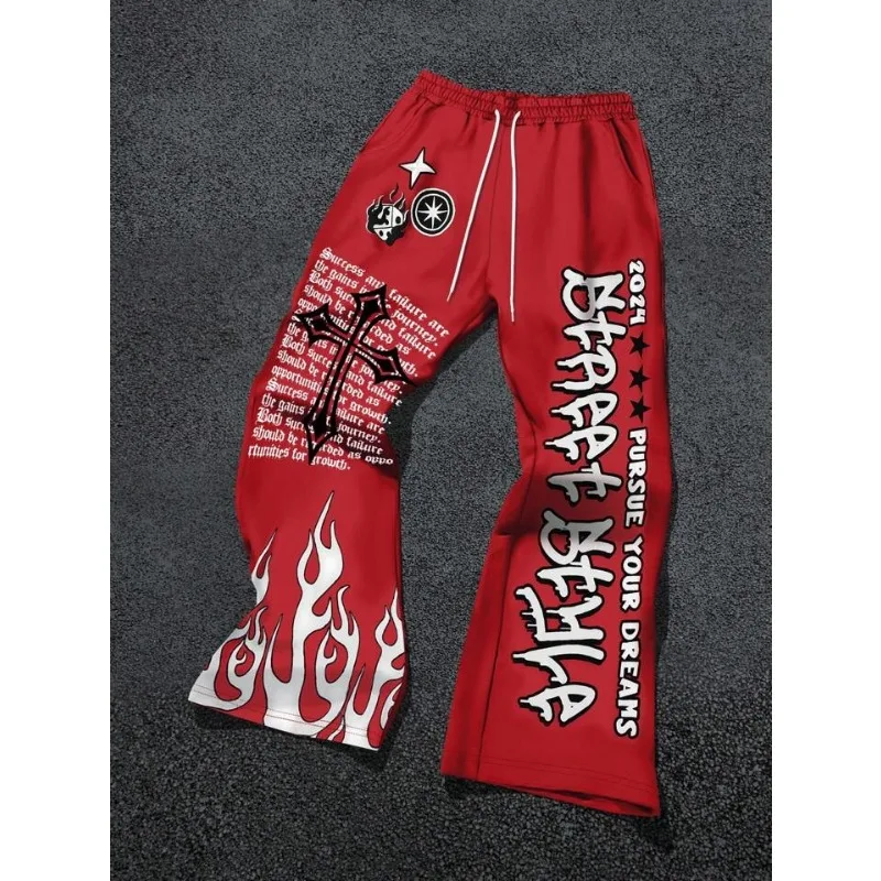 New 3D cartoon printed mesh breathable and fashionable European and American style casual sports pants for adults and children